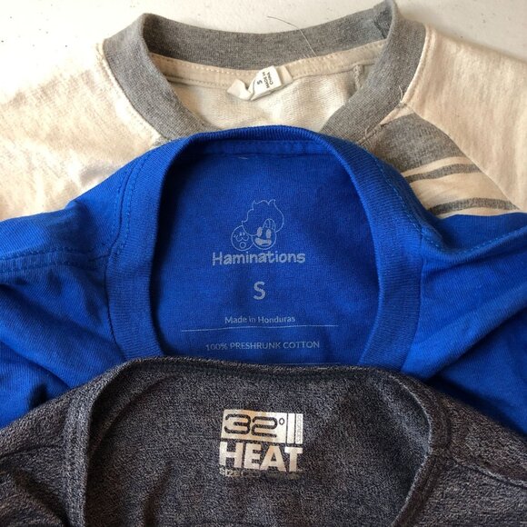 Boys Size S 3 Piece Shirt Lot T Shirt Athletic Sweatshirt - Picture 5 of 5